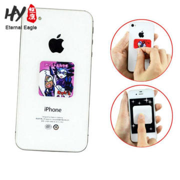 Custom logo printed mobile phone wipe screen cleaner